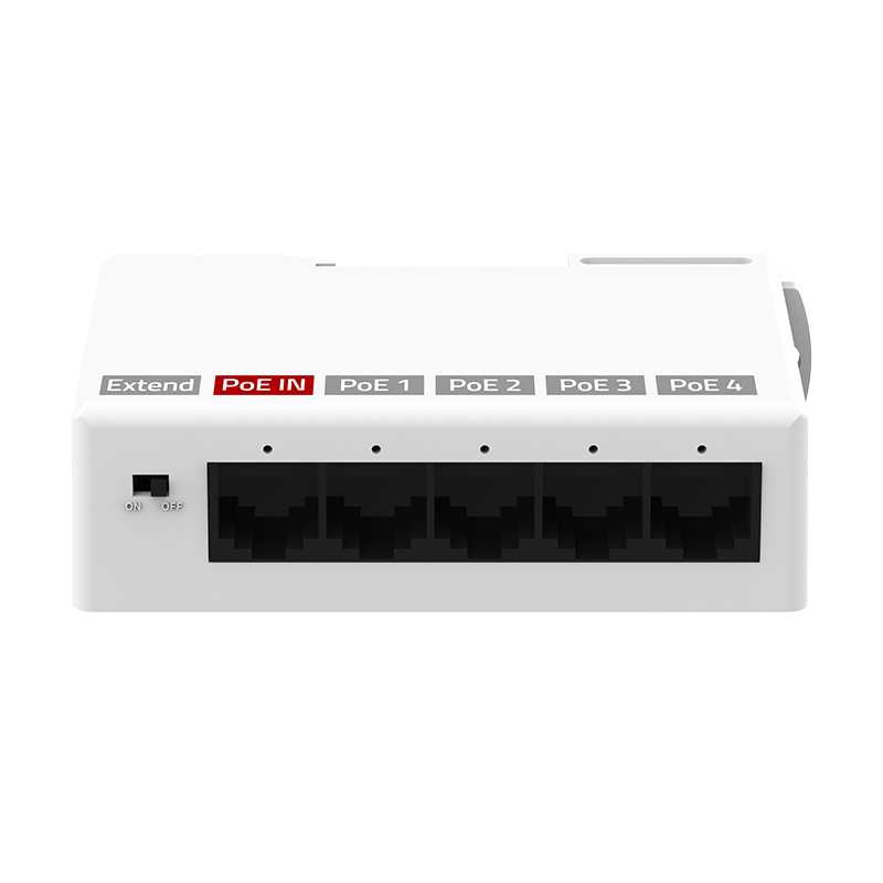 100Mbps Ethernet PoE Extender 5 ports