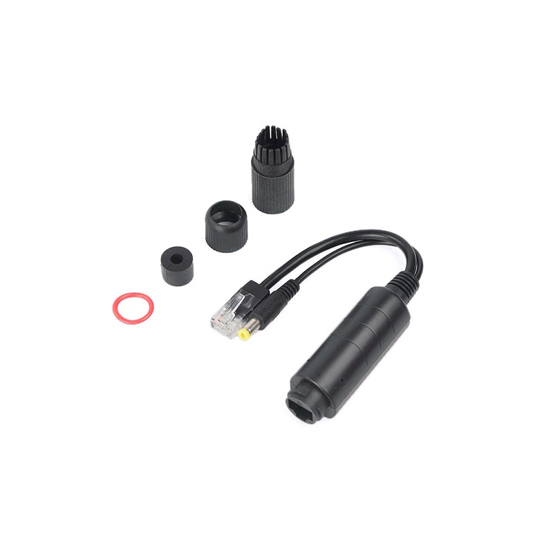 Waterproof 100Mbps DC12V Isolated POE Splitter