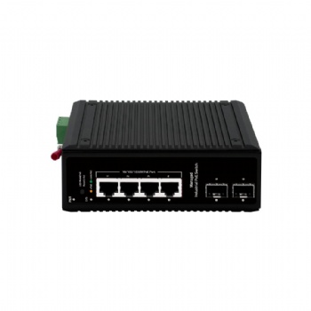 6-Port Gigabit Industrial Managed PoE Switch