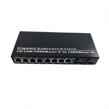 Ethernet Fiber Switch 10 ports