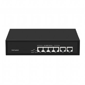 4 Ports 100Mbps PoE Switch