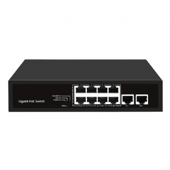 10-Port Gigabit PoE Switch