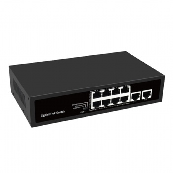 10-Port Gigabit PoE Switch