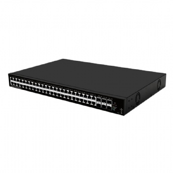 48-Port Gigabit and 6-Port 10G SFP+ Managed PoE Switch