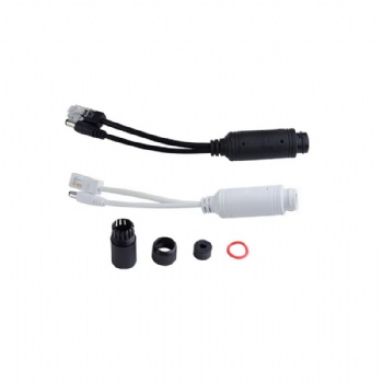 Waterproof 100Mbps DC12V Isolated POE Splitter